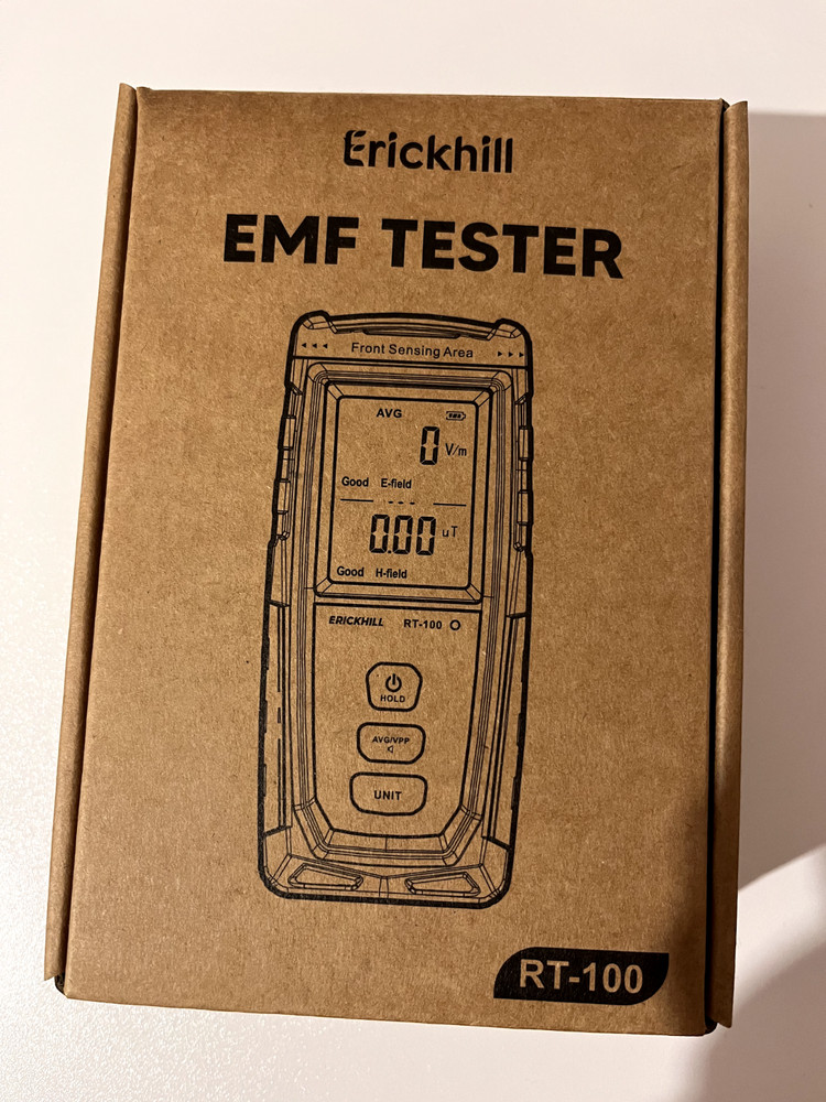 ERICKHILL EMF Meter, Detects Electric and Magnetic Fields