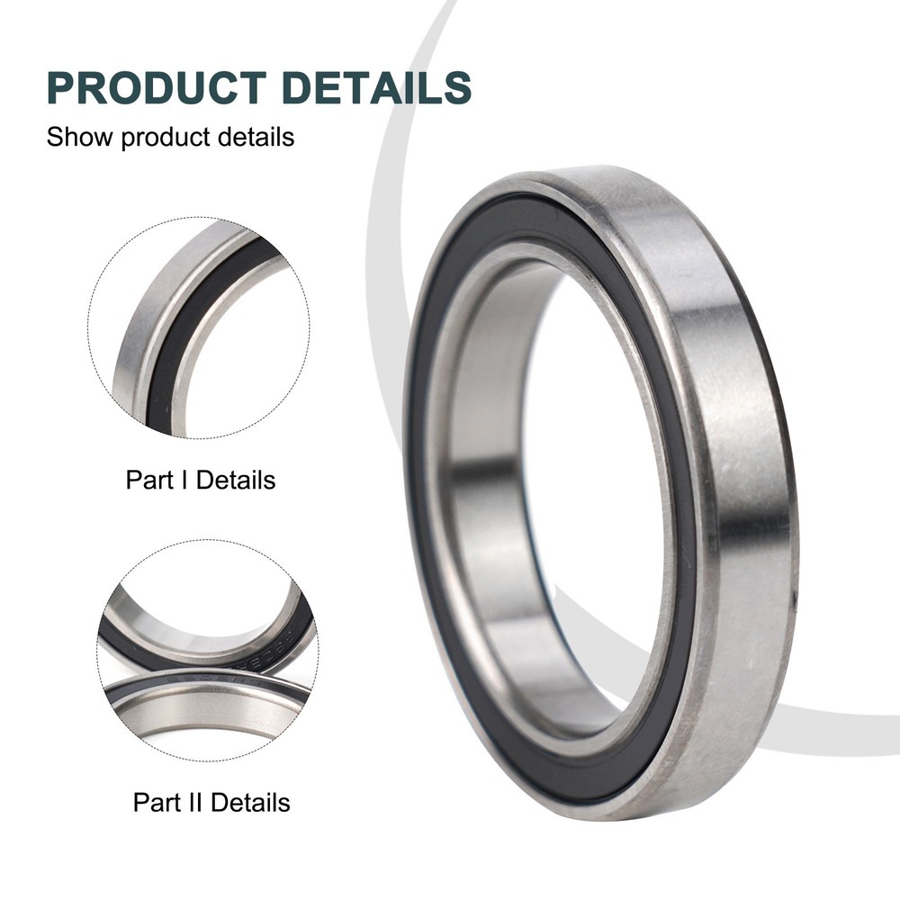 For FSA Compatible 6806 2RS Bicycle Bottom Bracket Bearing 2PCS Longevity
