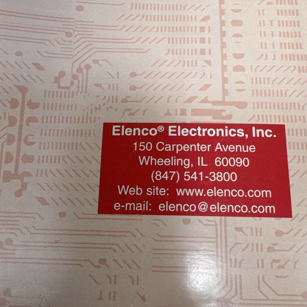 Electronic Snap Circuits Projects 1-101 2007 #753102 Instruction Manual Only