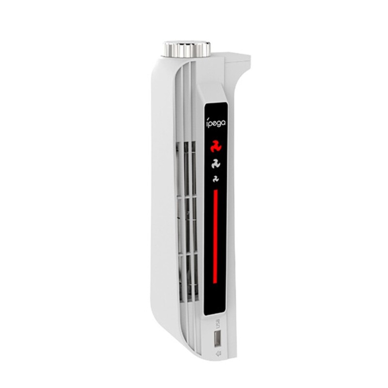 Console Host Cooling Fan with Light and Extended USB Port