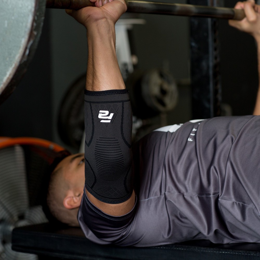 Compression Elbow Sleeve Support Brace For Tendonitis, Bursitis, Weight lifting