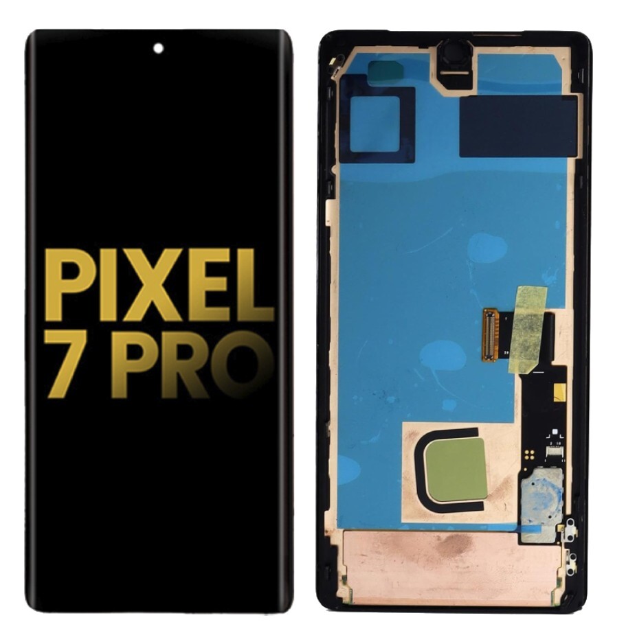 Genuine OLED For Google Pixel 7 Pro LCD Display Touch Digitizer Replacement+Fram
