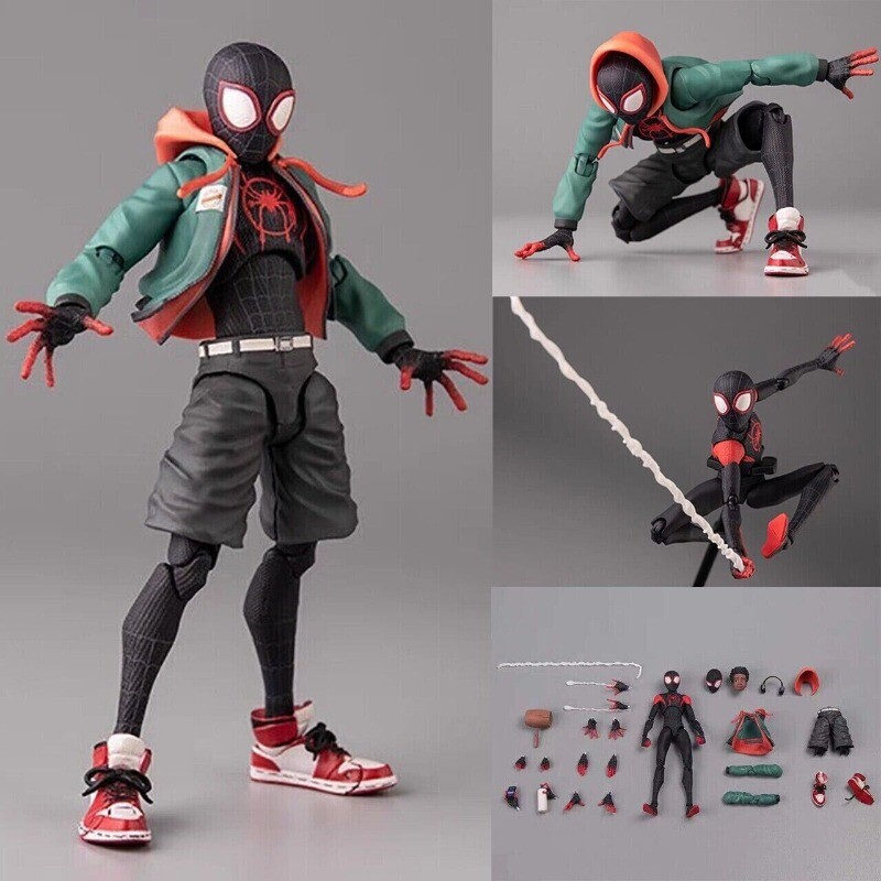 6'' Spider-Man Into The Spider-Verse Miles Action Figure SV-Action New In Box