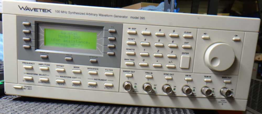 Wavetek 395 100 MHz Synthesized Arbitrary Waveform Generator - Free Shipping