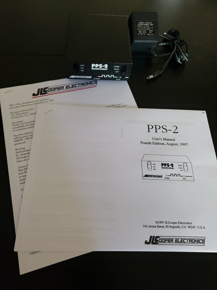 JL Cooper Electronics PPS-2 Synchronizer
