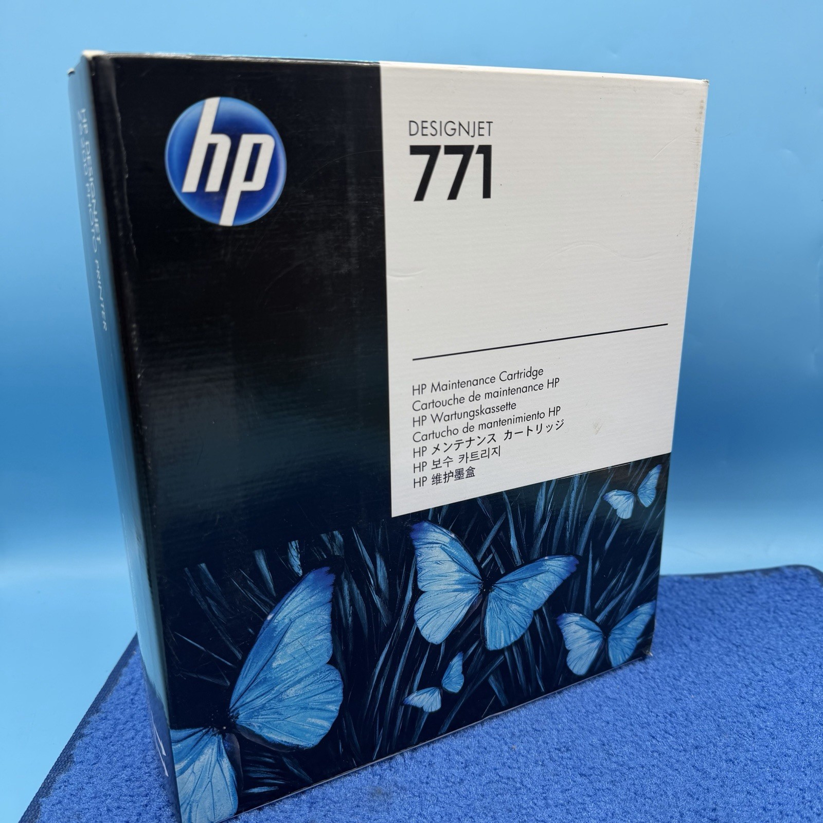 HP 771 DesignJet Maintenance Cartridge, CH644A - 05/2028