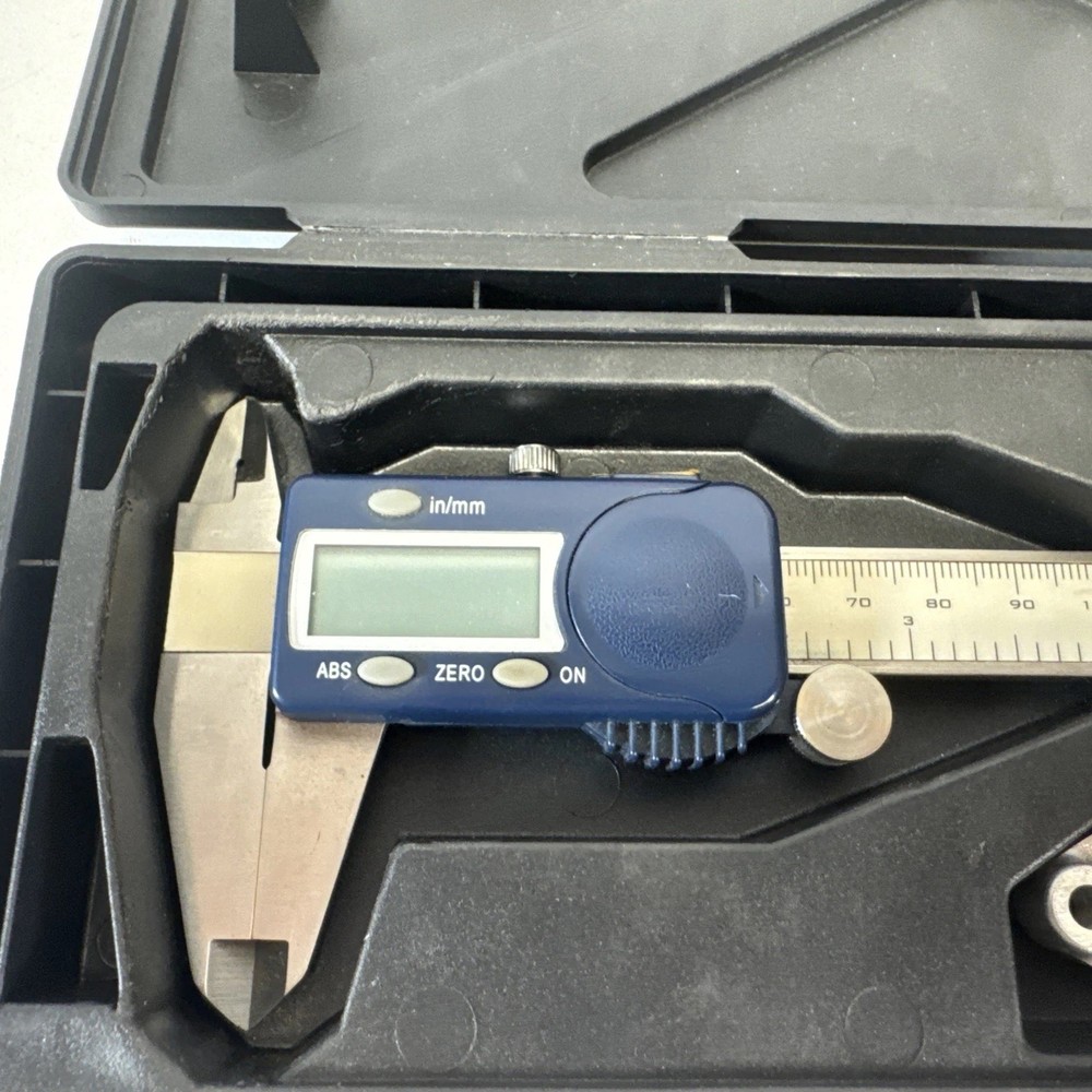 Fowler Digital Caliper 6” / 150mm Electronic Precision Tool w/ Case