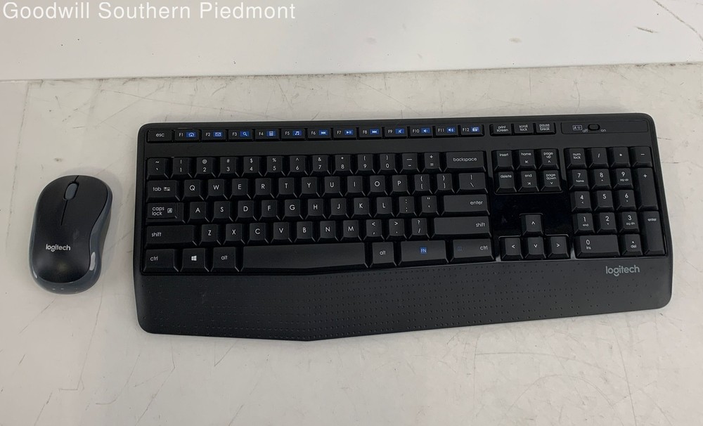Logitech K345 Wireless Keyboard M185 Mouse Bundle with Dongle - Tested (#VGNZ2J)