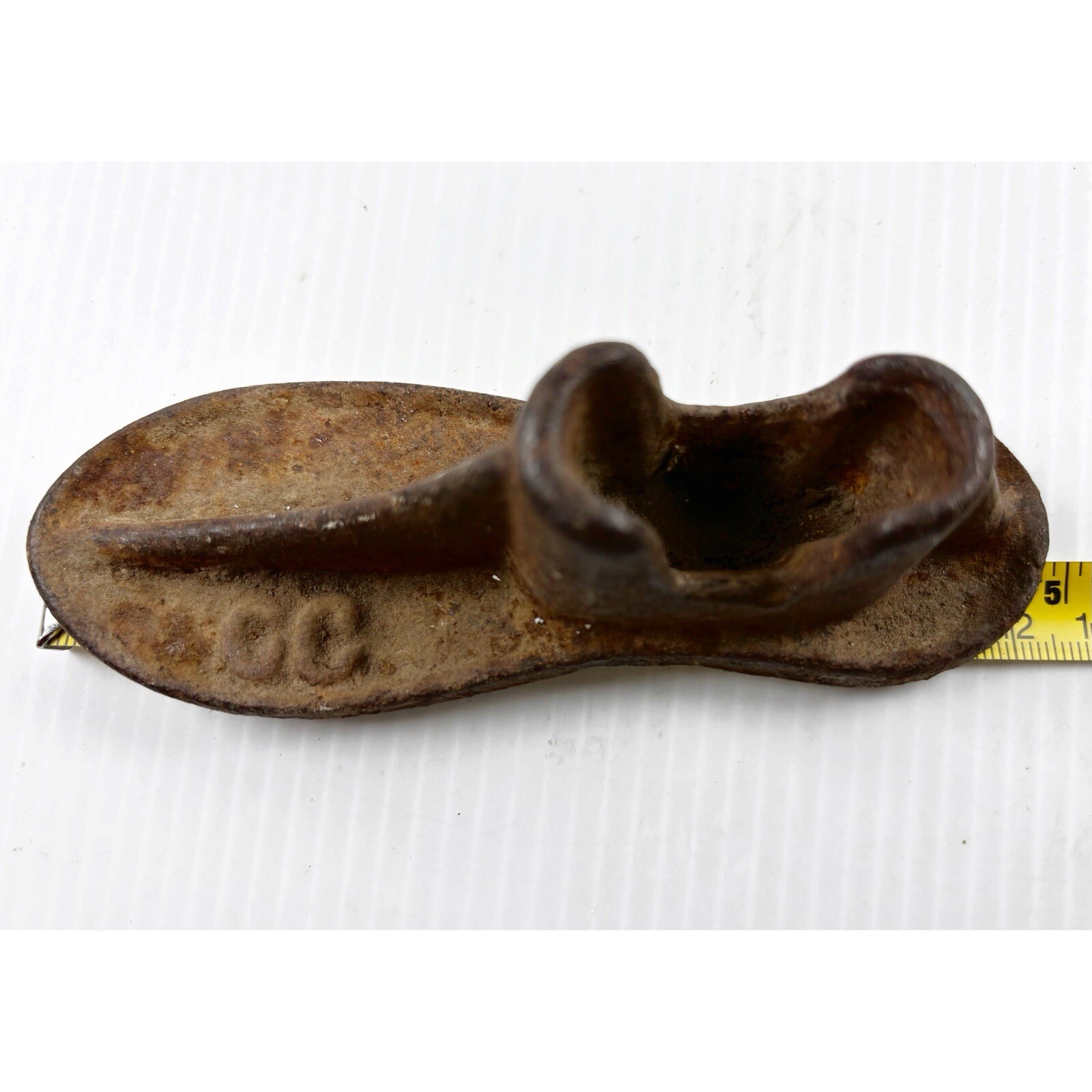 Cast Iron Cobbler Shoe Form CC 4.75” Small Child Vintage Antique?