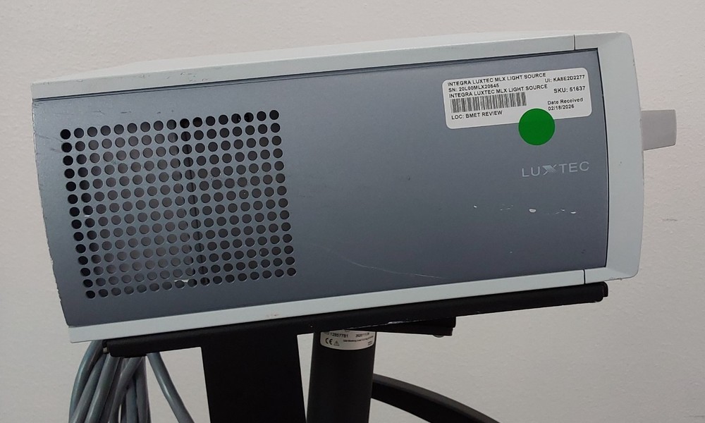 Integra Luxtec MLX Light Source W/ Rolling Stand & Powercord