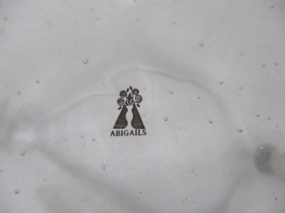 ABIGAILS BUBBLE CLEAR PITCHER - 5 1/4" 0111C