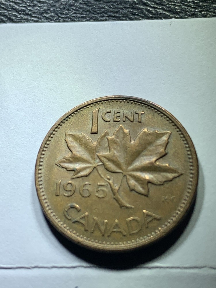 Canada 1 Cent 1965 VF (1161)