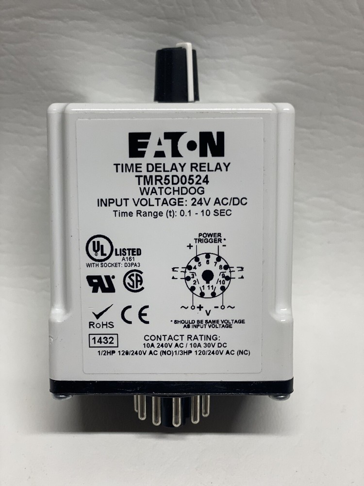 NEW Eaton TMR5D0524 Time Delay Relay