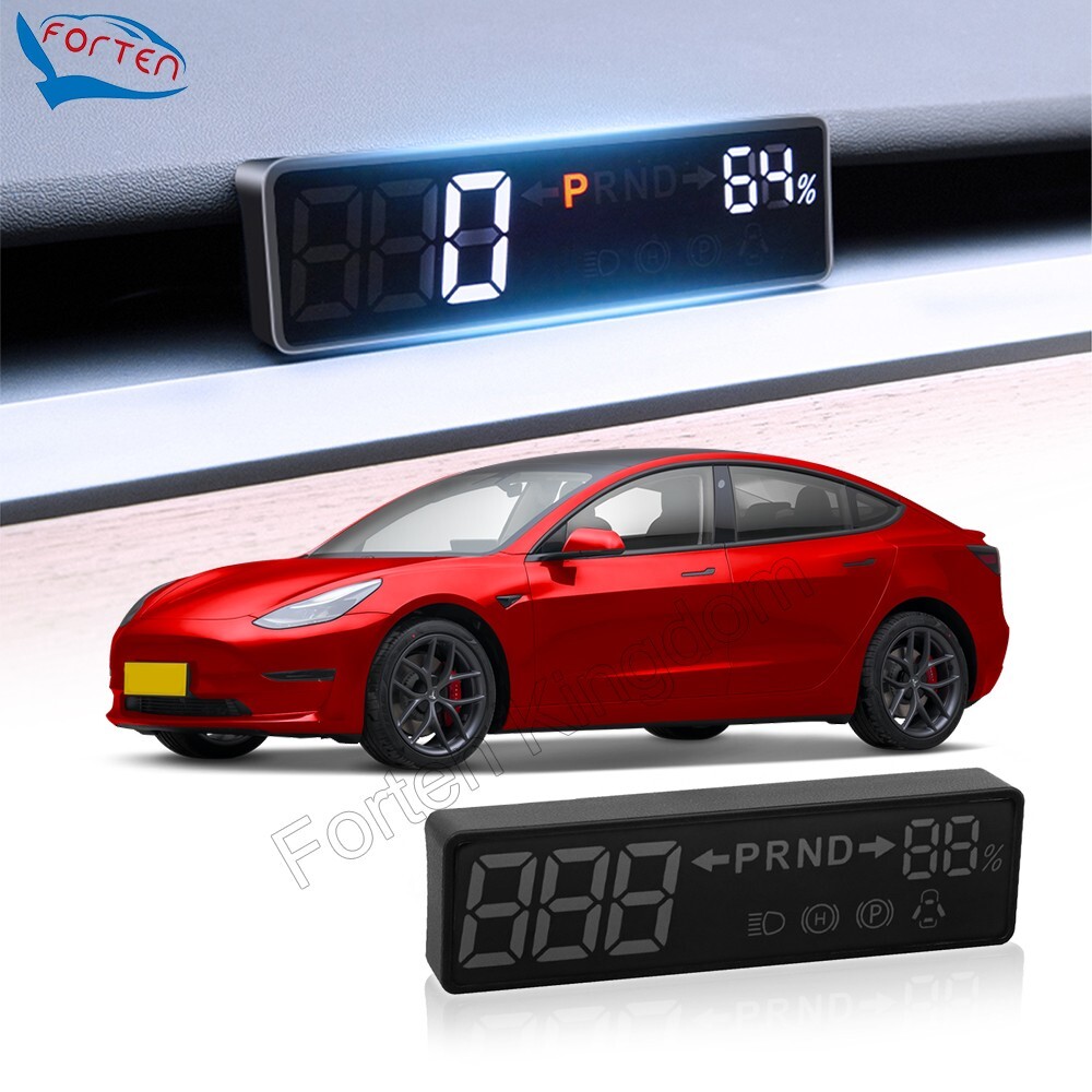 HUD Head Up Display Speedometer Projector  Mini Screen For Tesla model Y model 3