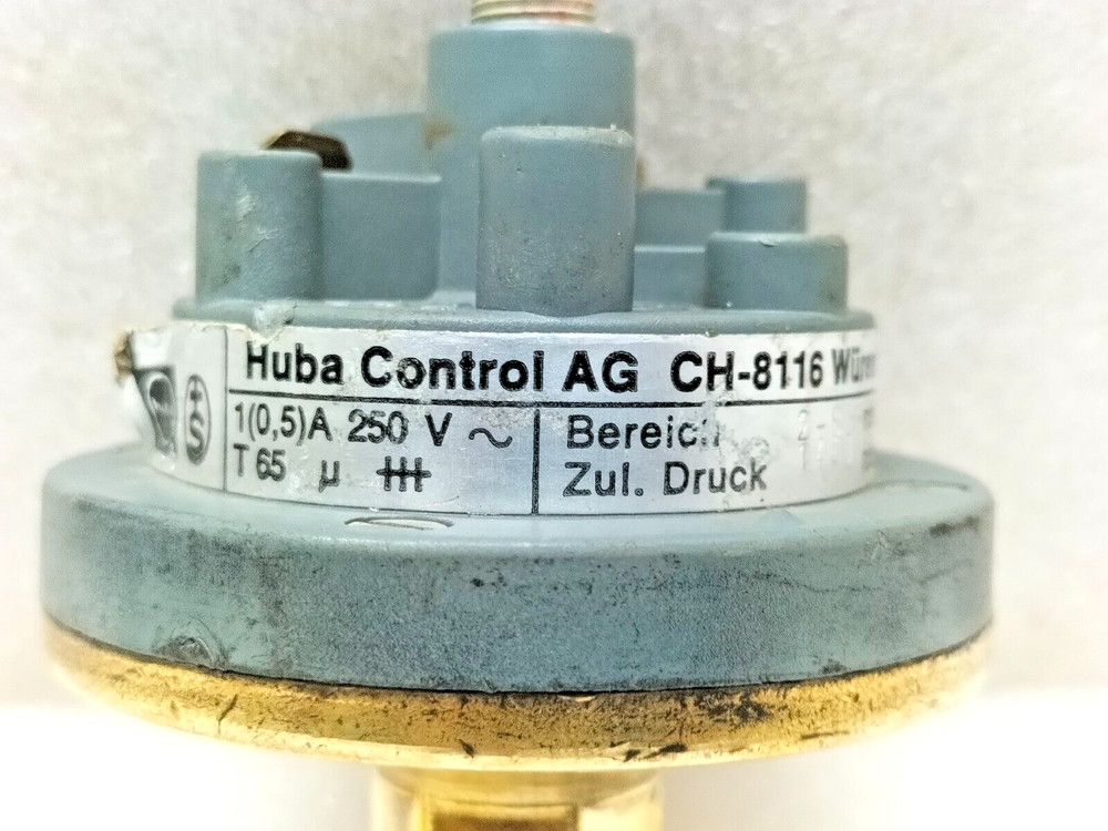HUBA CONTROL CH-8116 MECHANICAL PRESSURE SWITCH 625.9932
