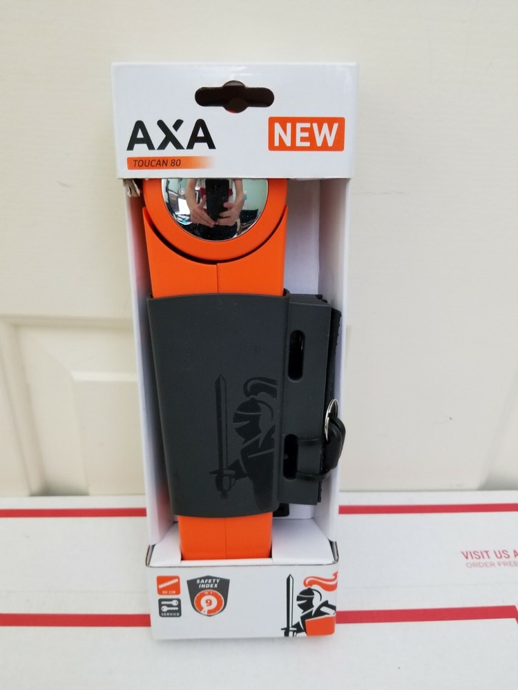 NEW Axa Toucan 80 Folding Bicycle Lock Foldable 80 cm High Security Secure