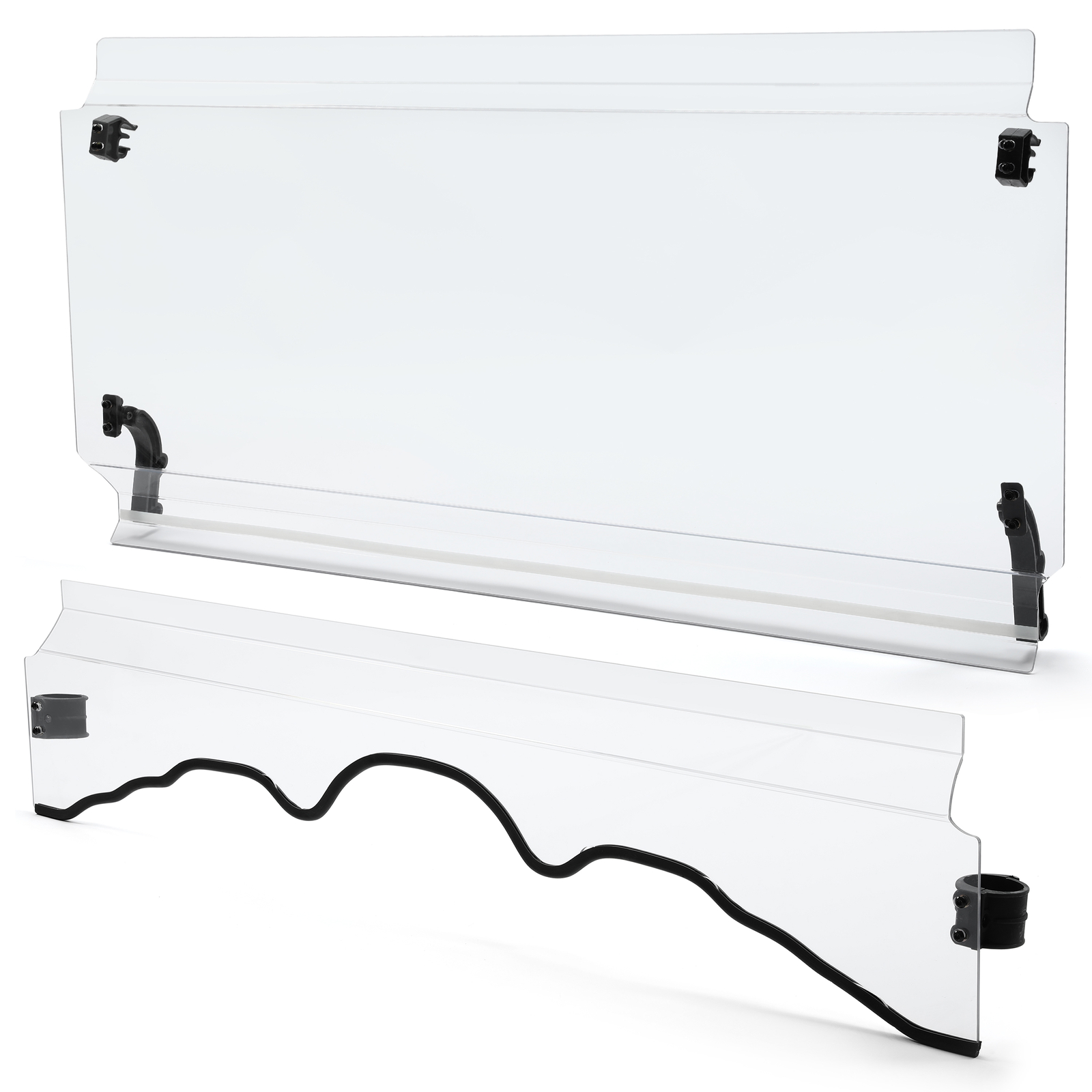 For MASSIMO MSU, Bighorn, Outfitter ,Cub Cadet 500/700 2pc Front Windshield