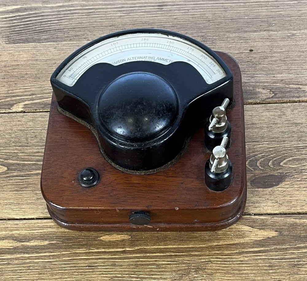 Antique Thomson Alternating Ammeter C T Ratio