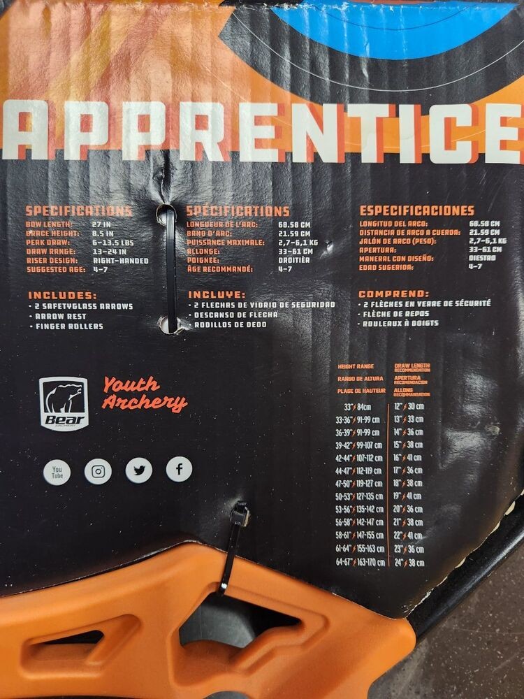 Bear Youth archery apprentice (522301)