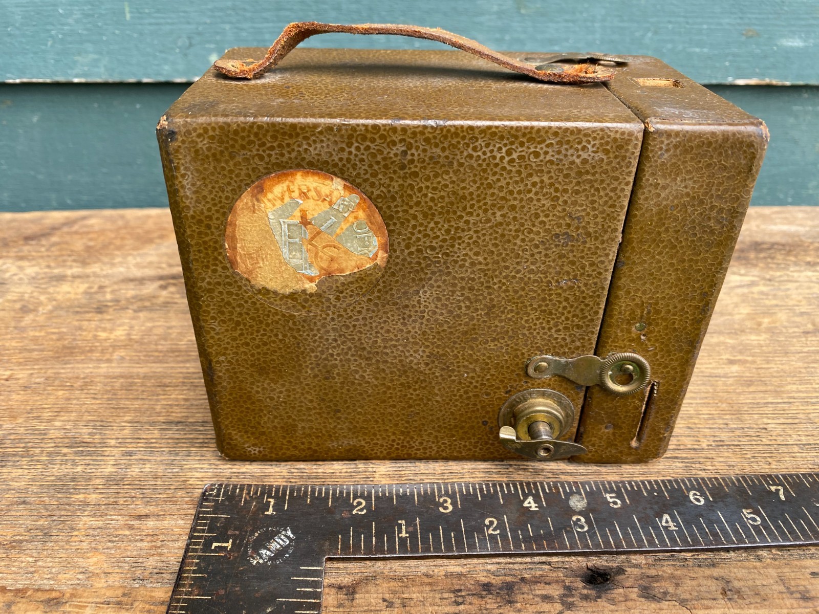 Vintage Eastman Kodak Fiftieth Anniversary Brownie Box Camera