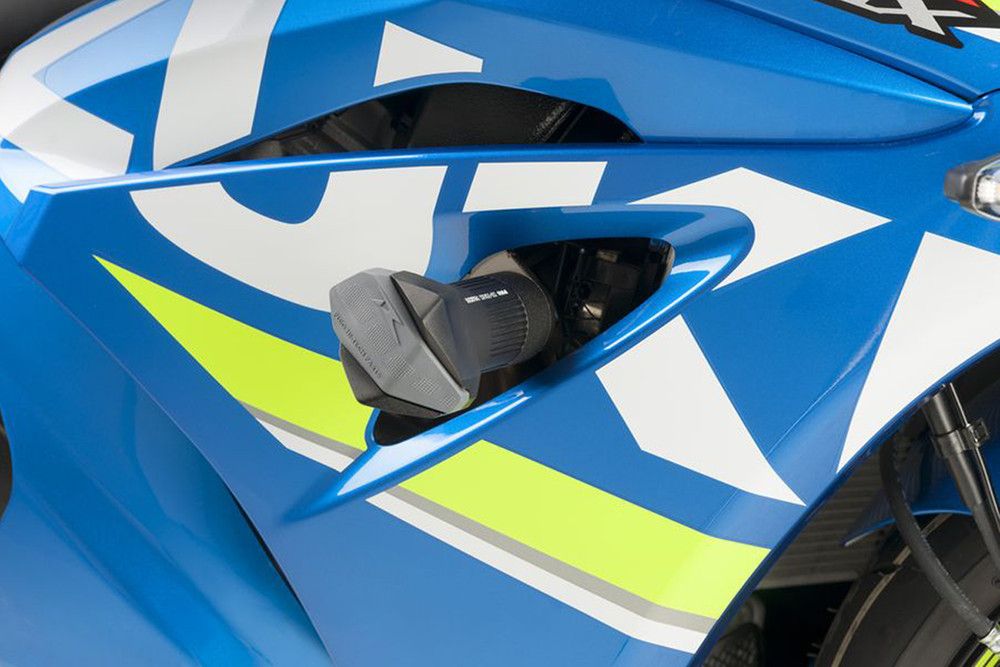 PUIG R12 Frame Sliders Black #9000N