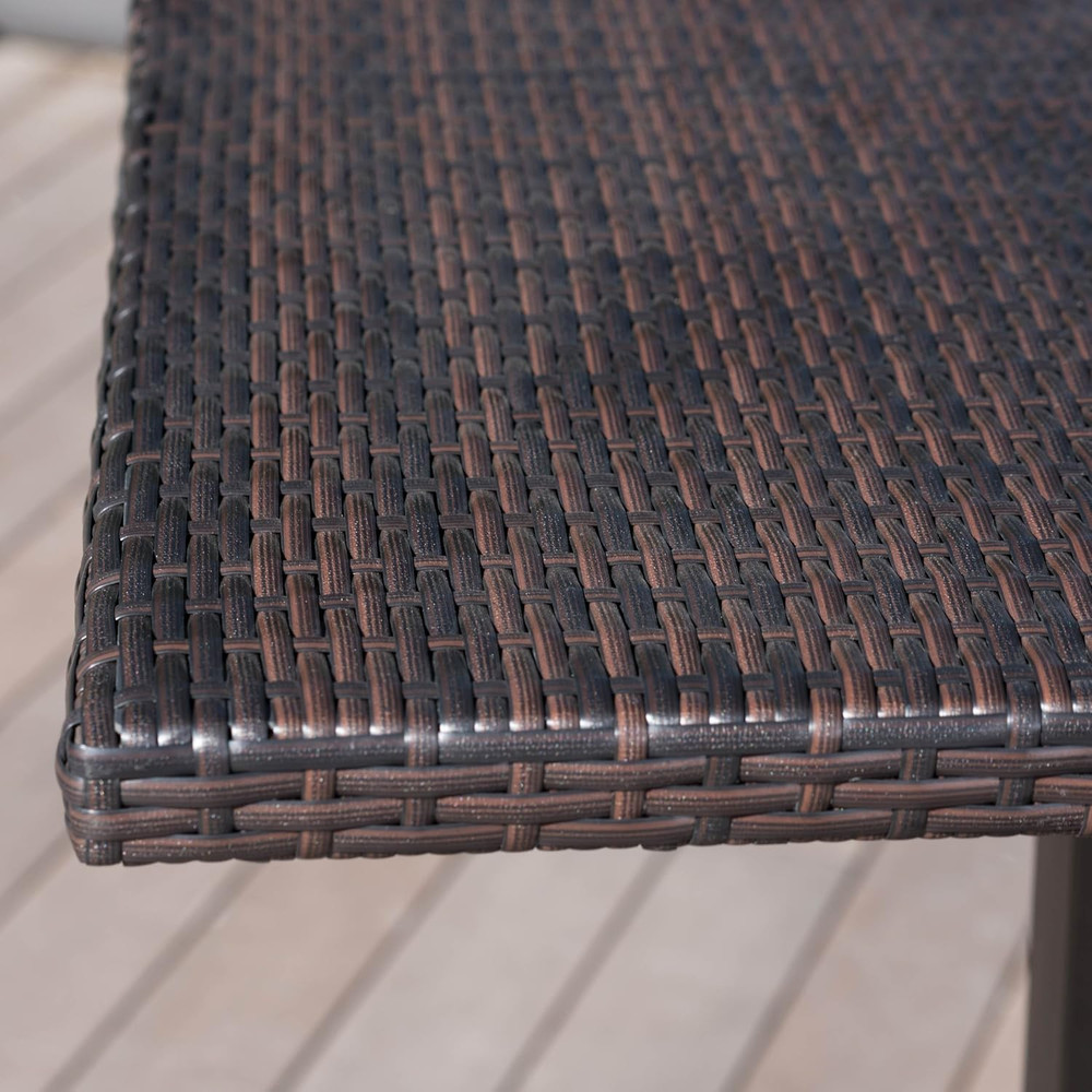 Christopher Knight 3-Pc Outdoor Wicker Bar Set - 26" Multibrown