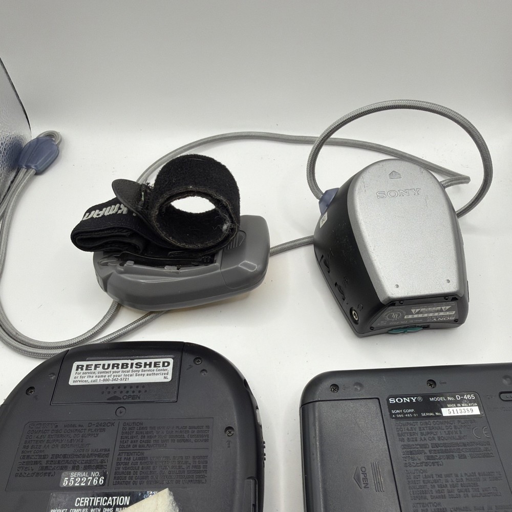 Sony Discman & Walkman Lot