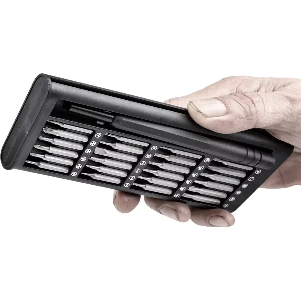 24 In 1 Small Precision Screwdriver Set Magnetic Mini Screwdriver Bit Set For PC