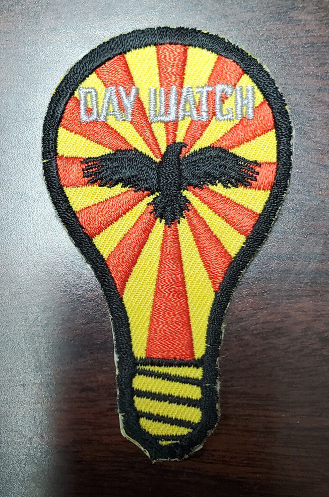 Dat Watch Logo 3" Embroidered Patch- USA Mailed