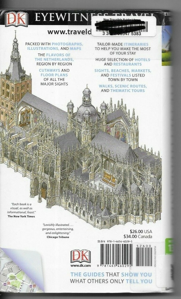 THE NETHERLANDS EYEWITNESS TRAVEL GUIDE`