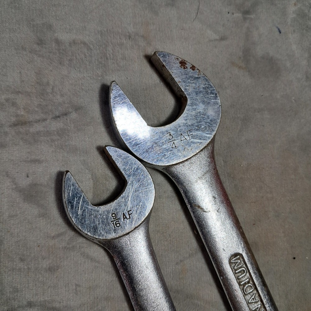 Vintage Open Ended Spanner Bundle, inc 2x Nissan