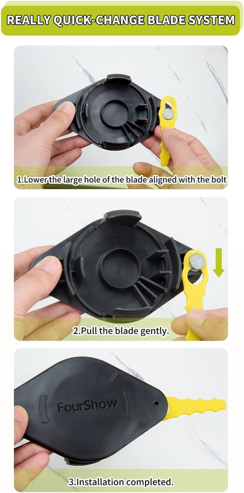 【Quickload】 Bladed Trimmer Head Compatible with Ryobi String Trimmer 18V 24V Hyb