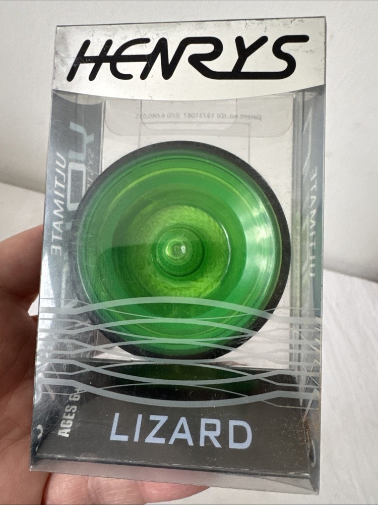 Henrys Lizard Yo-Yo Green NEW B8