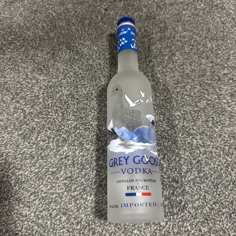 Grey Goose Vodka empty bottles for display x 7