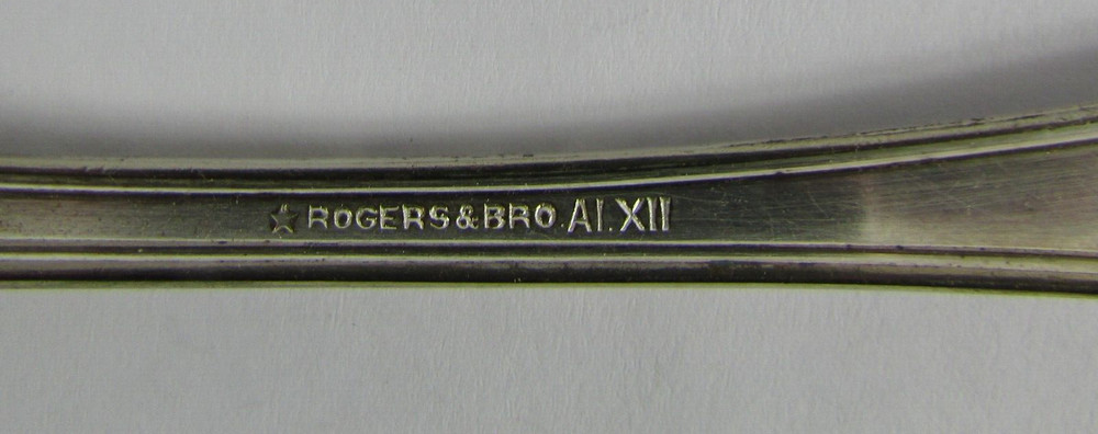 Rogers Bros International Silver INS295 Silverplate Serving Spoon Flatware Gloss