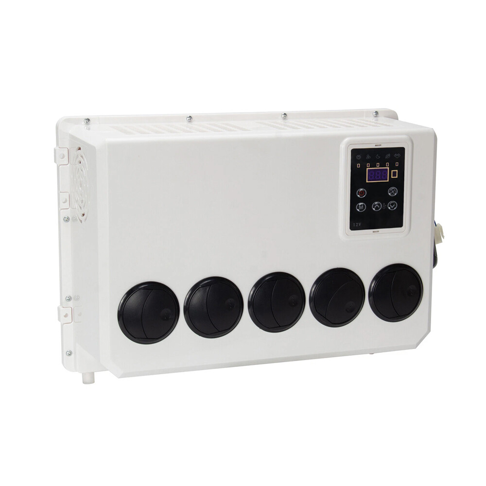 12000BTU 12V Truck Cab Air Conditioner Split AC for Semi Trucks Bus RV Caravan
