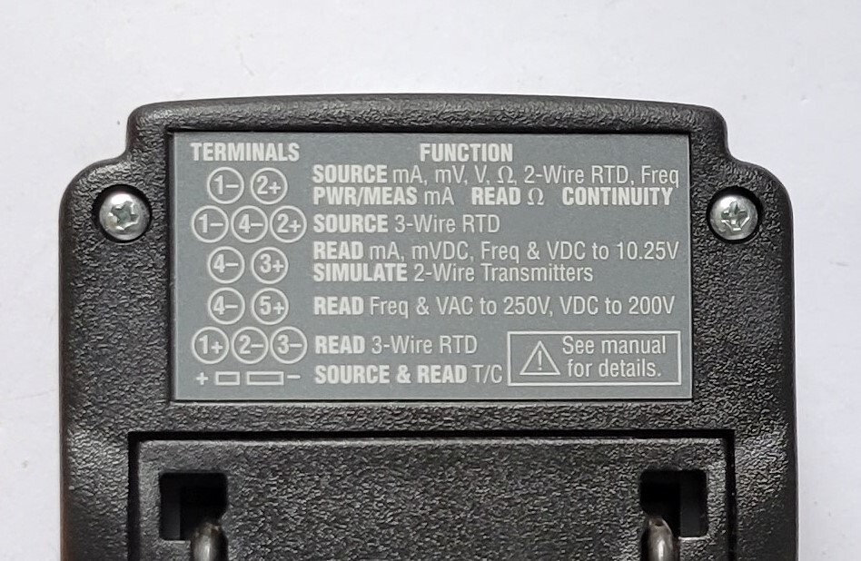 Altek TechChek 820 Process Calibrator, No leads, Mint Condition