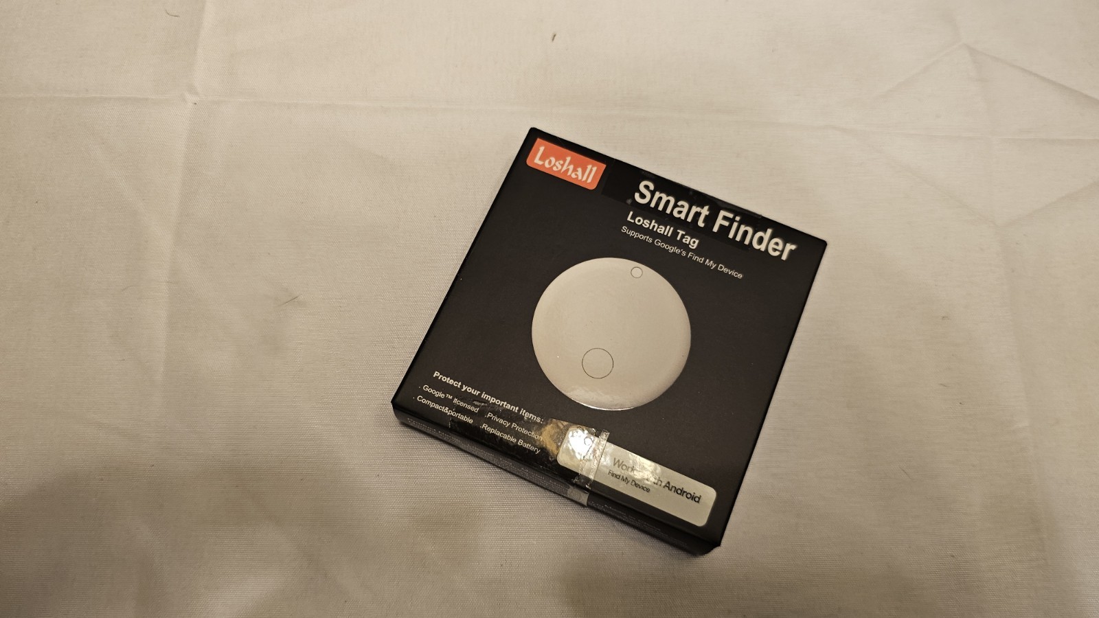 Loshall Smart Bluetooth Finder Tag- Works with Android / Google Find Device