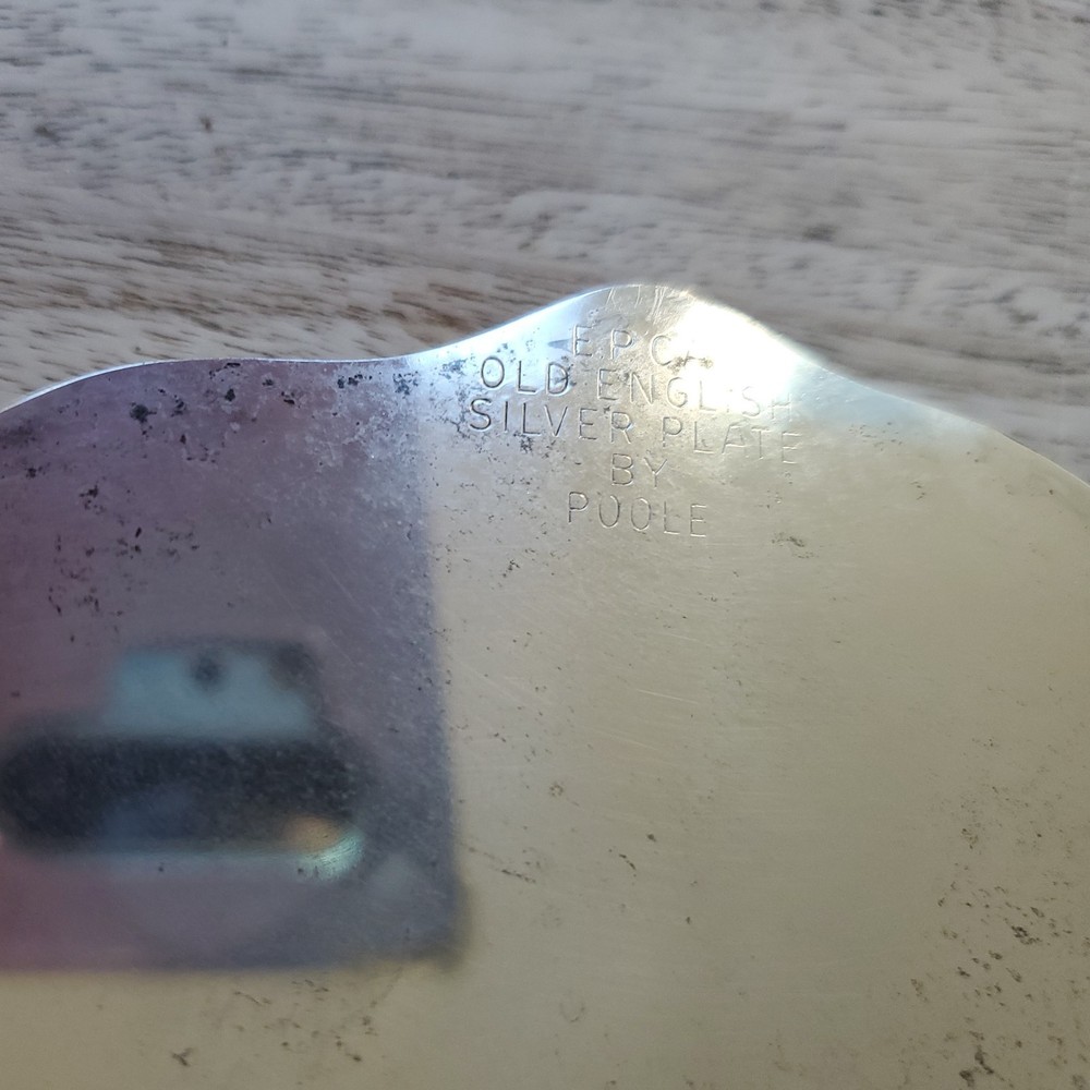 Vintage Silver Plated Serving Platter