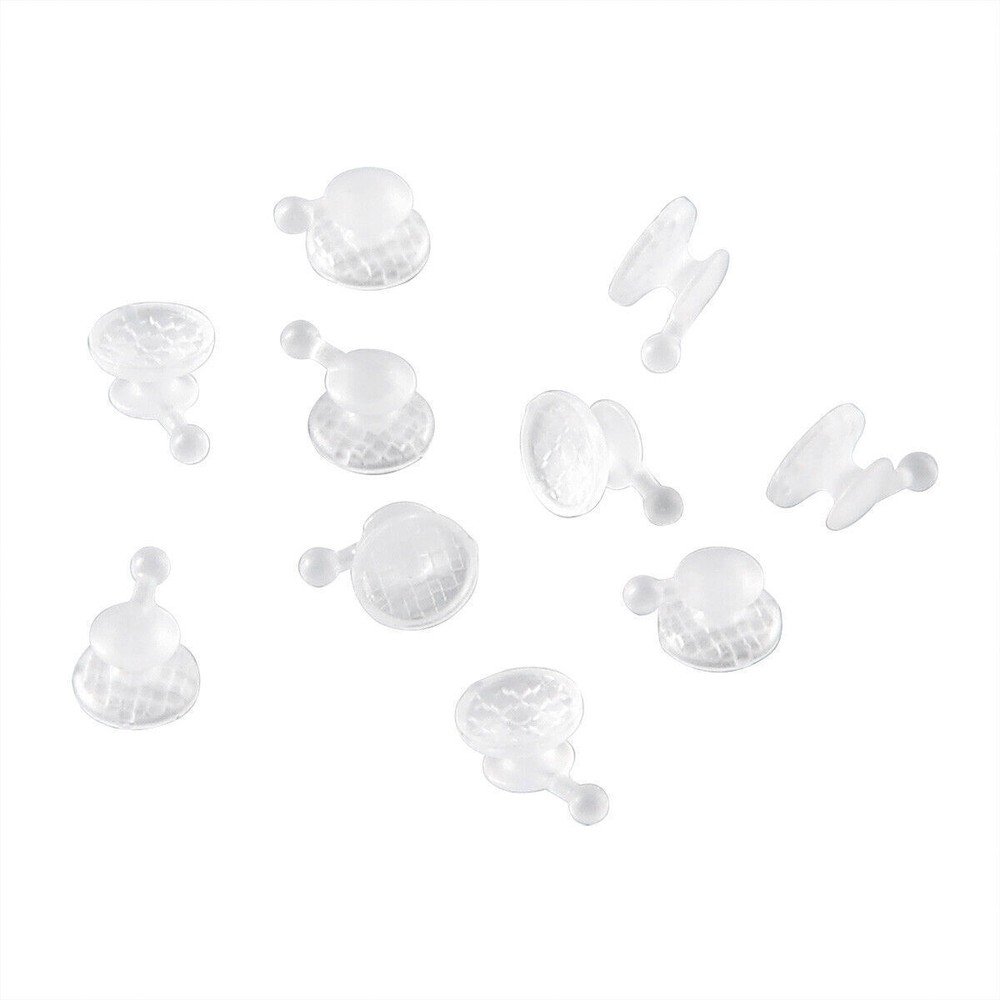 AZDENT Dental Orthodontic Lingual Buttons Bondable Round /Rectangular Base