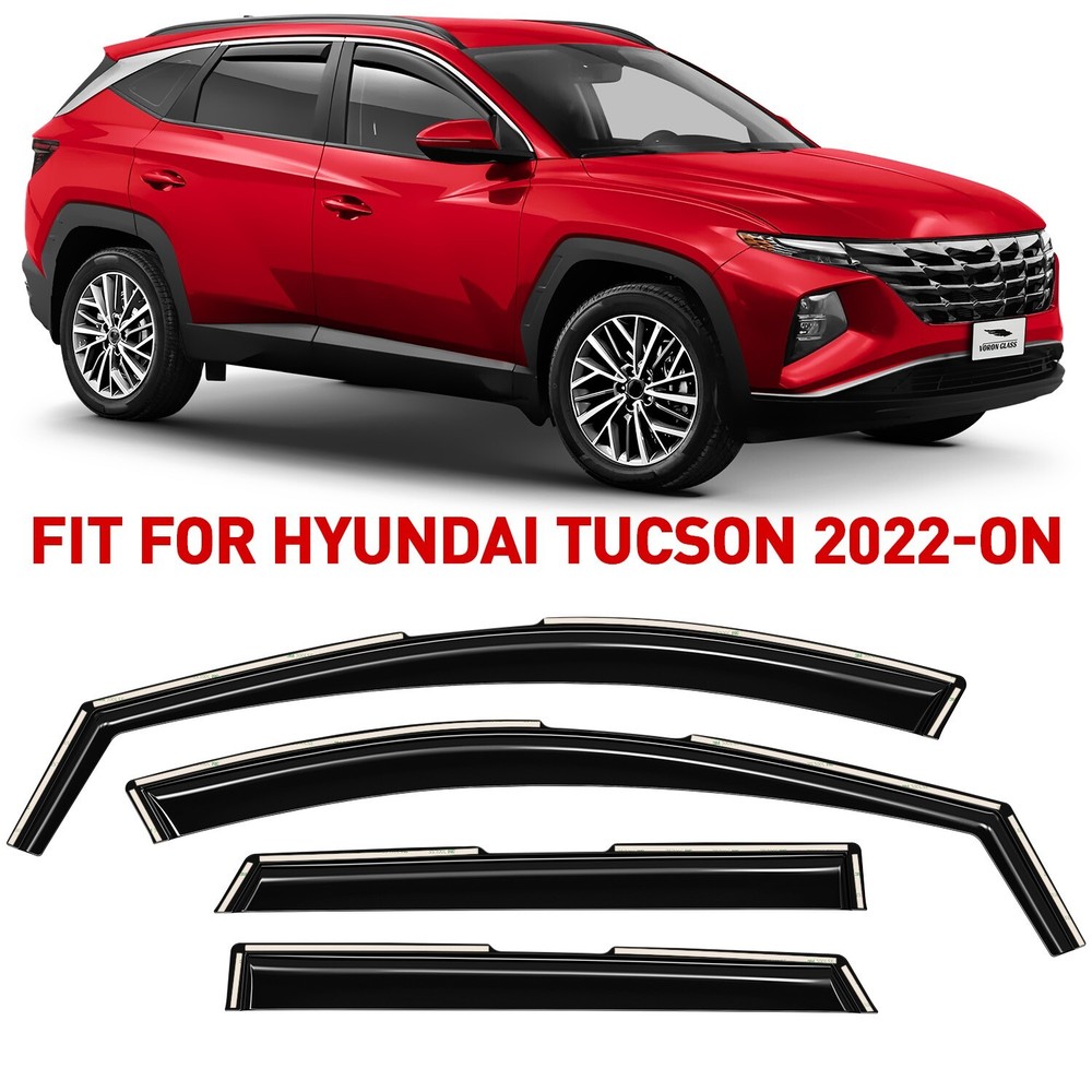 Rain Guards Vent Visors Shade for 2022-2026 Hyundai Tucson