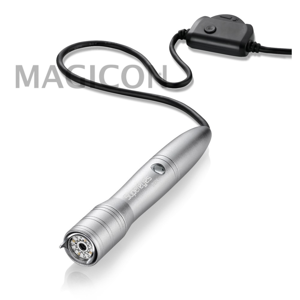 Supereyes A005+ 500X USB Handheld Auto Fine Focus Digital Microscope w LED&stand