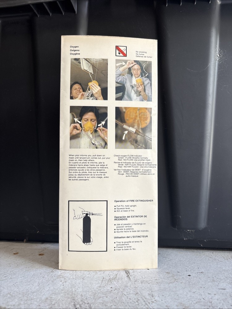 Beechcraft 200 Passenger Briefing Card