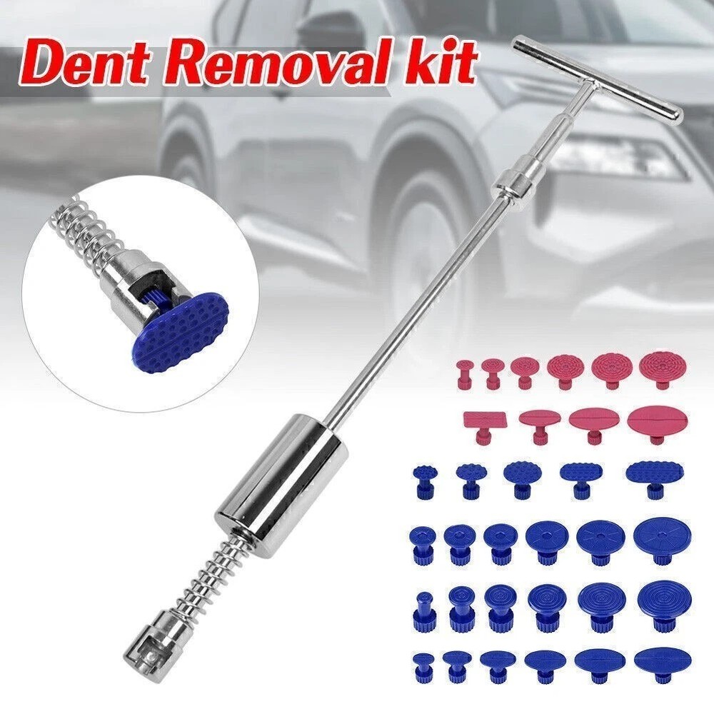 Car Body Slide Hammer Paintless Dent Repair Tool Puller Lifter Hail Removal Tool