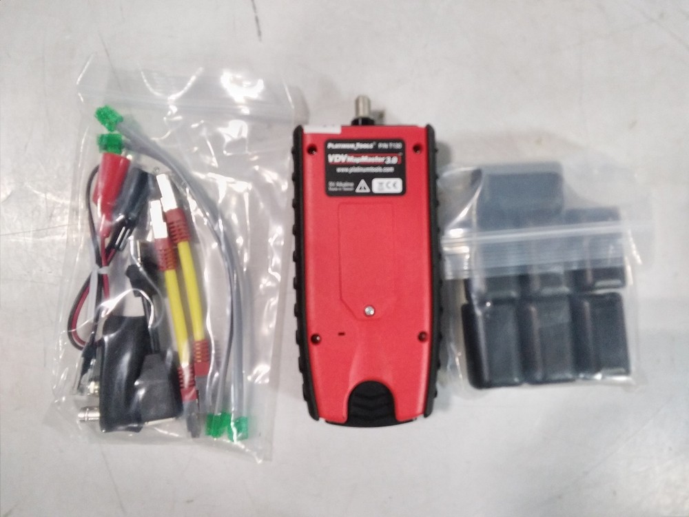 Platinum Tools VDV MapMaster 3.0 Cable Tester w/ 8 Remotes & Pouch