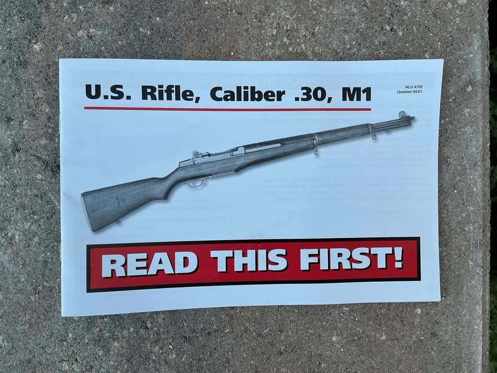 M1 Garand Manual