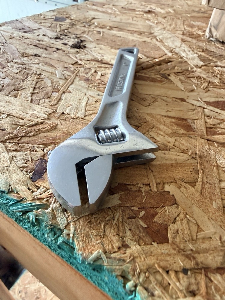 Husky 6 in. Adjustable Wrench