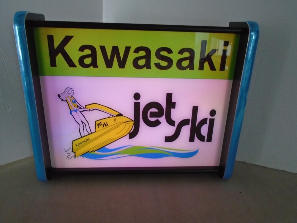 Kawasaki Jet Ski LED Display light up sign box