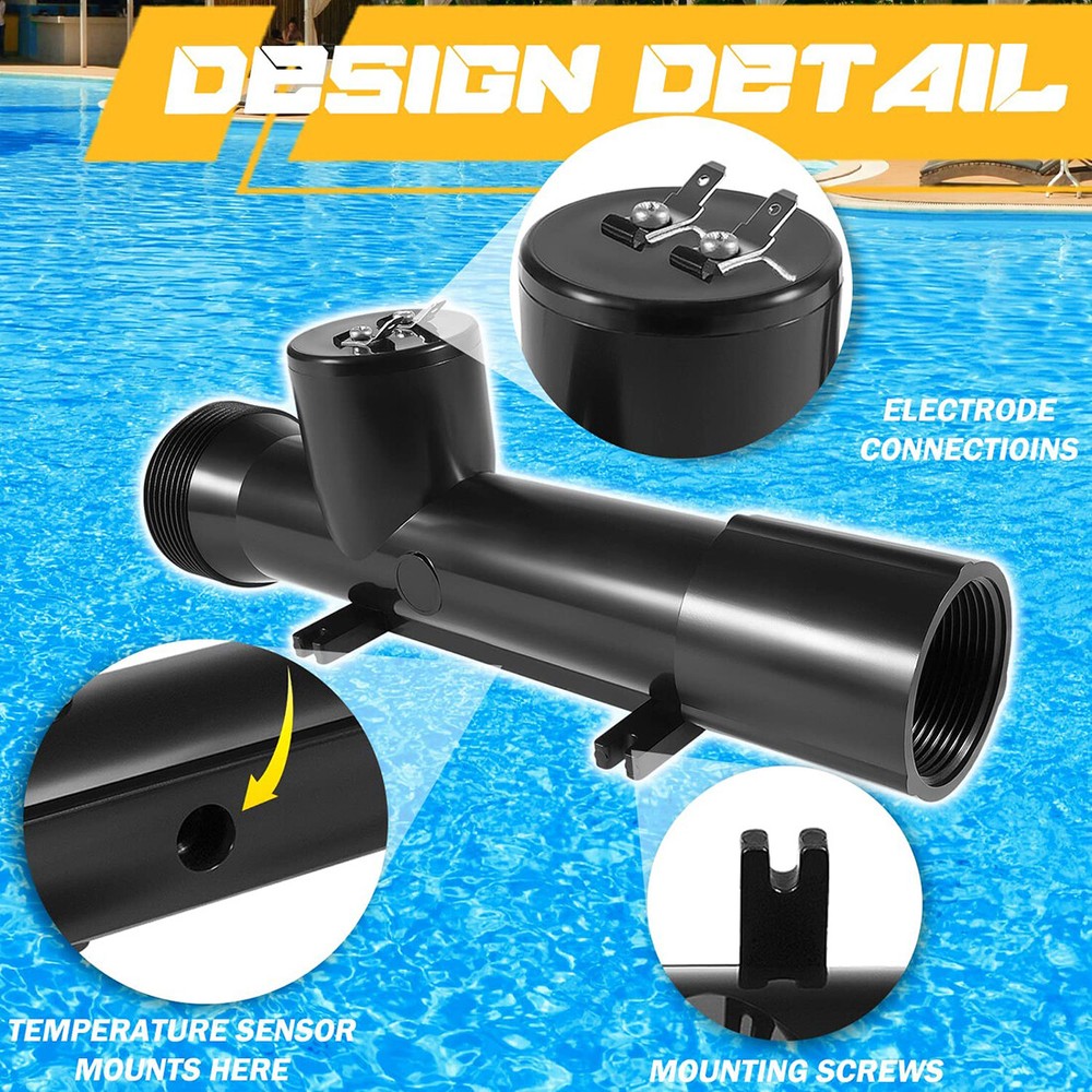 For Power Ionizer System Swimming Pool Ionizer Replacement Chamber 4CH4002-R