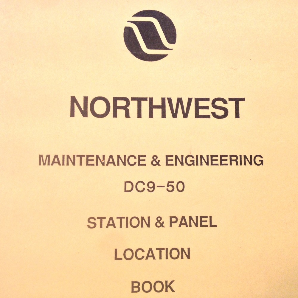 DC-9-50 Maintenance & Engineering Station & Panel Location Handbook